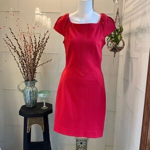 EUC Diane Von Furstenberg Body Con Dress Size 4 Helen